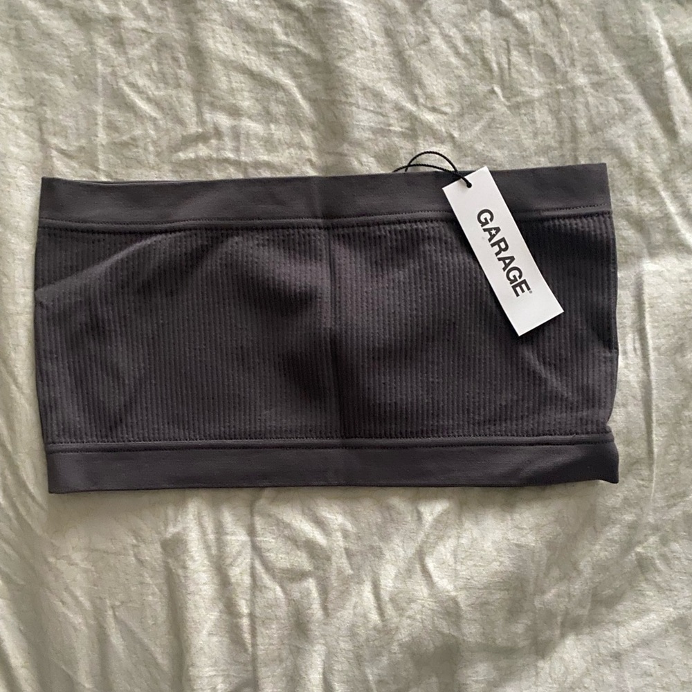 Garage Tube Top Grey